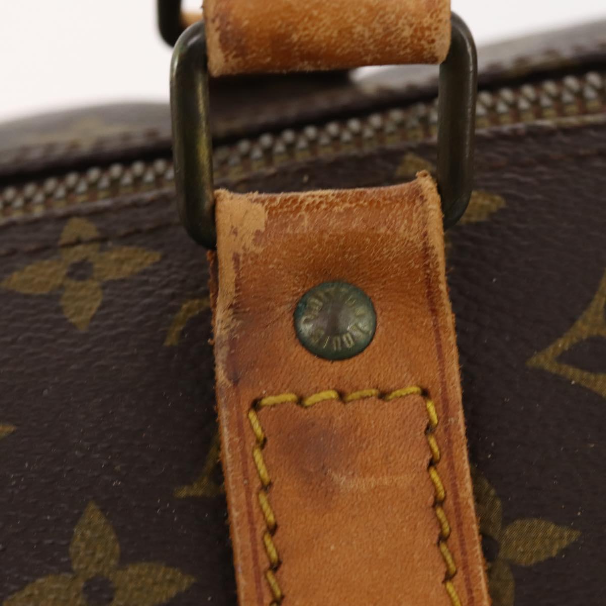 LOUIS VUITTON Monogram Keepall 60 Boston Bag M41422 LV Auth 174114