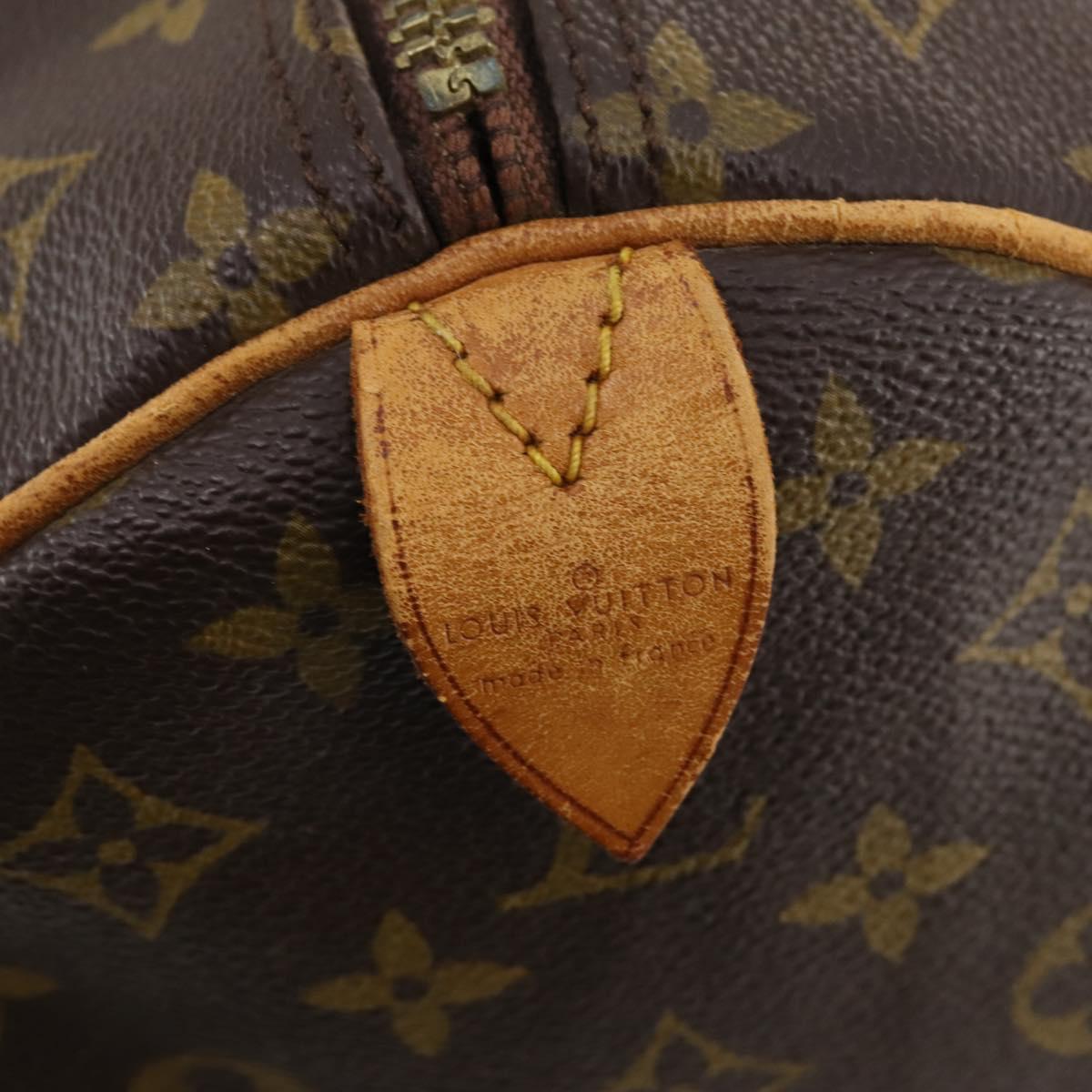 LOUIS VUITTON Monogram Keepall 60 Boston Bag M41422 LV Auth 174114