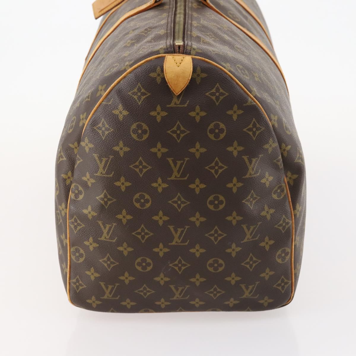 LOUIS VUITTON Monogram Keepall 60 Boston Bag M41422 LV Auth 174114