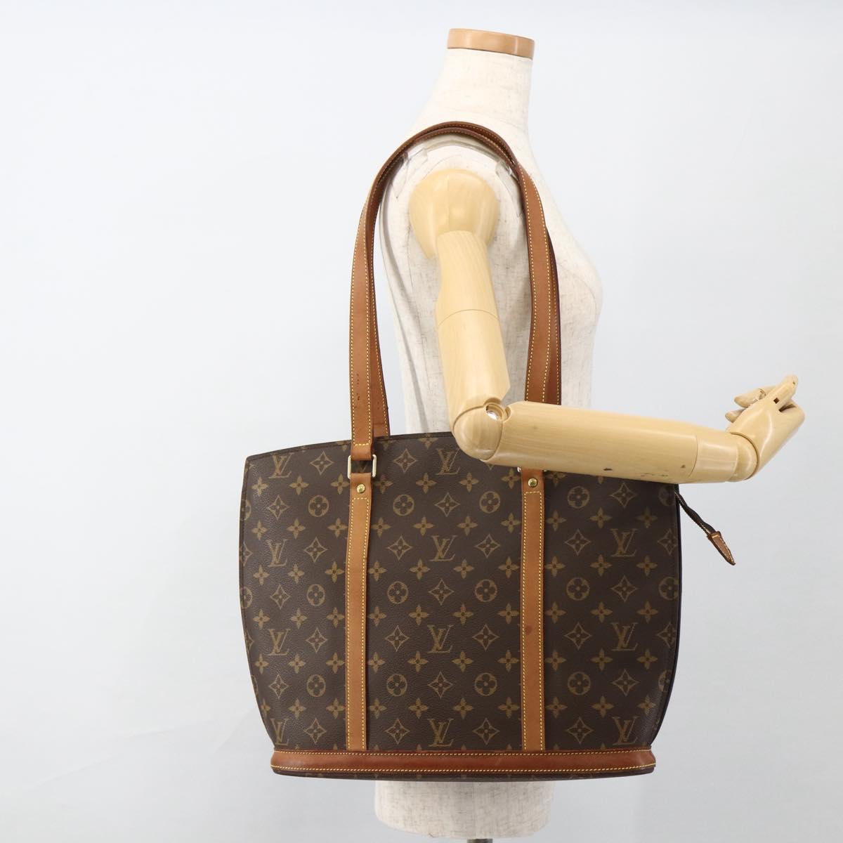LOUIS VUITTON Monogram Babylone Tote Bag M51102 LV Auth 174124