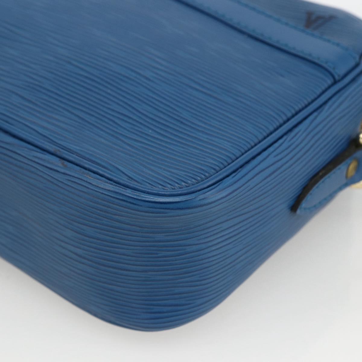 LOUIS VUITTON Epi Trocadero 23 Shoulder Bag Blue M52305 LV Auth 174129A