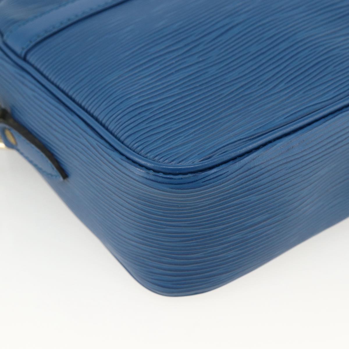 LOUIS VUITTON Epi Trocadero 23 Shoulder Bag Blue M52305 LV Auth 174129A