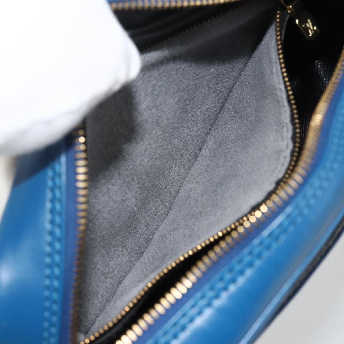LOUIS VUITTON Epi Trocadero 23 Shoulder Bag Blue M52305 LV Auth 174129A
