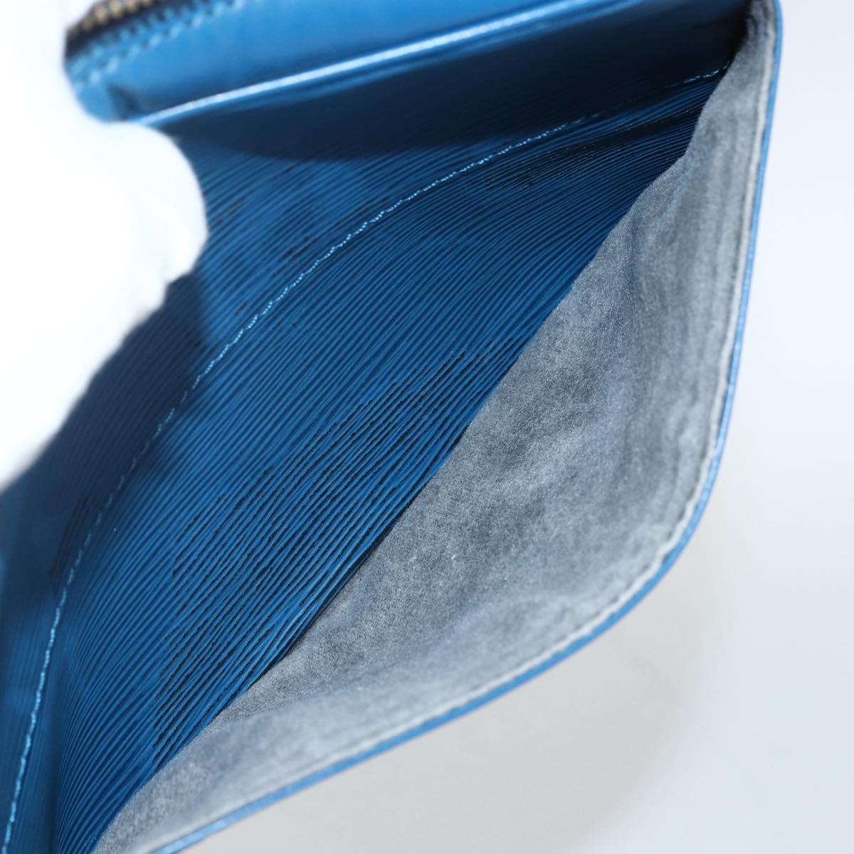 LOUIS VUITTON Epi Trocadero 23 Shoulder Bag Blue M52305 LV Auth 174129A