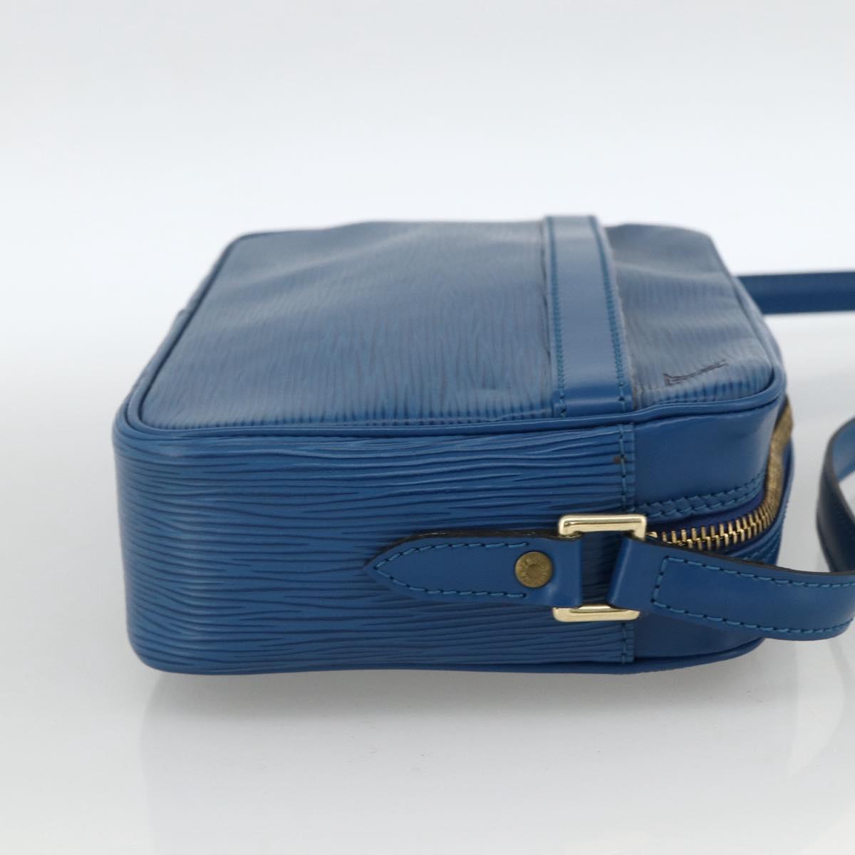 LOUIS VUITTON Epi Trocadero 23 Shoulder Bag Blue M52305 LV Auth 174129A