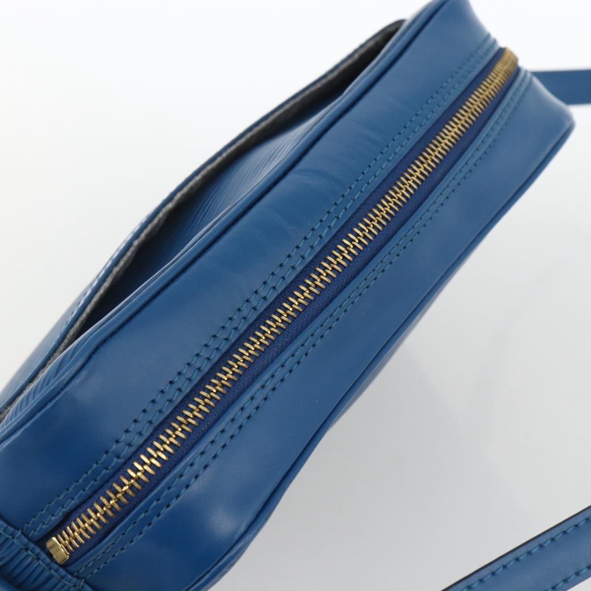 LOUIS VUITTON Epi Trocadero 23 Shoulder Bag Blue M52305 LV Auth 174129A