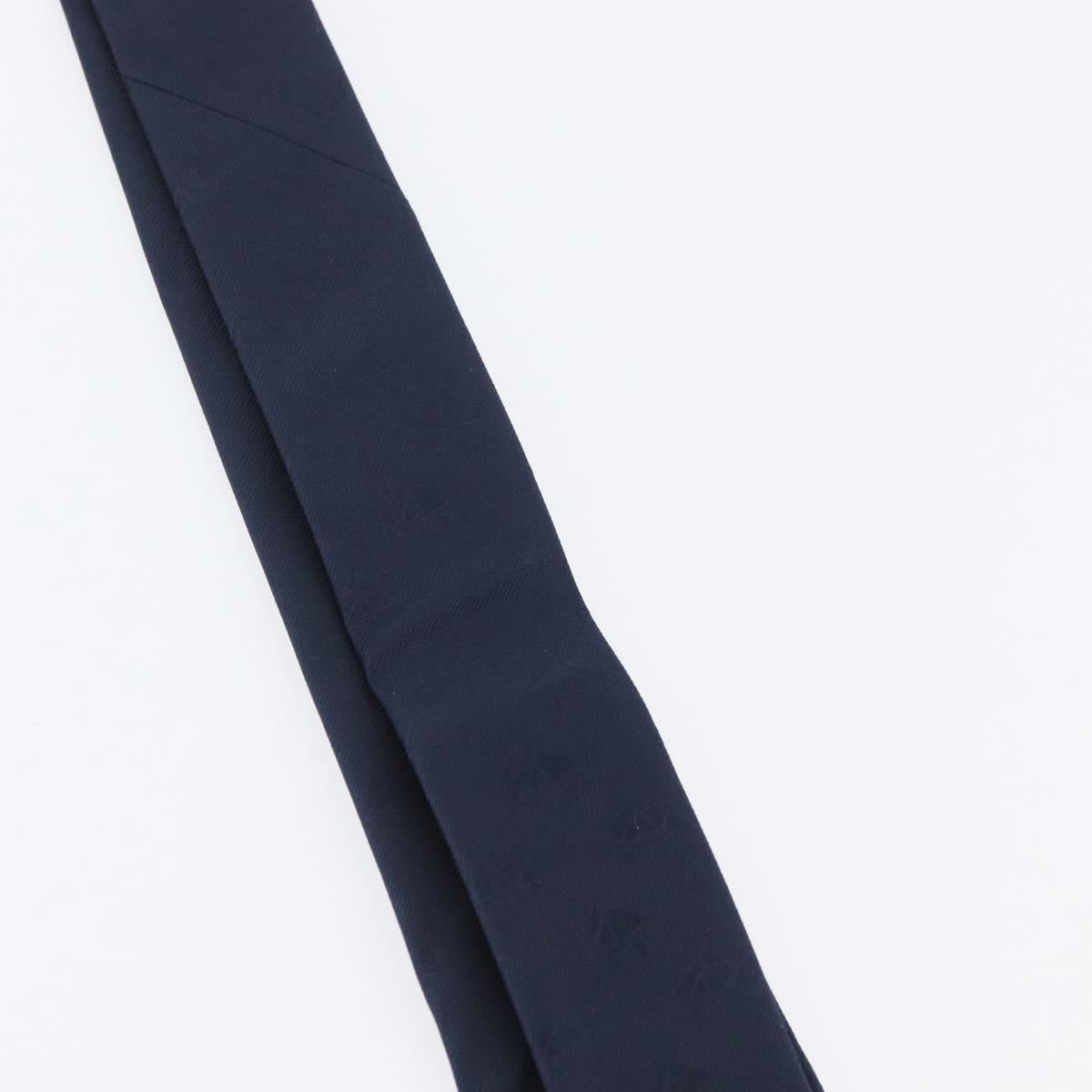 GUCCI Necktie Silk Navy Auth 174148A