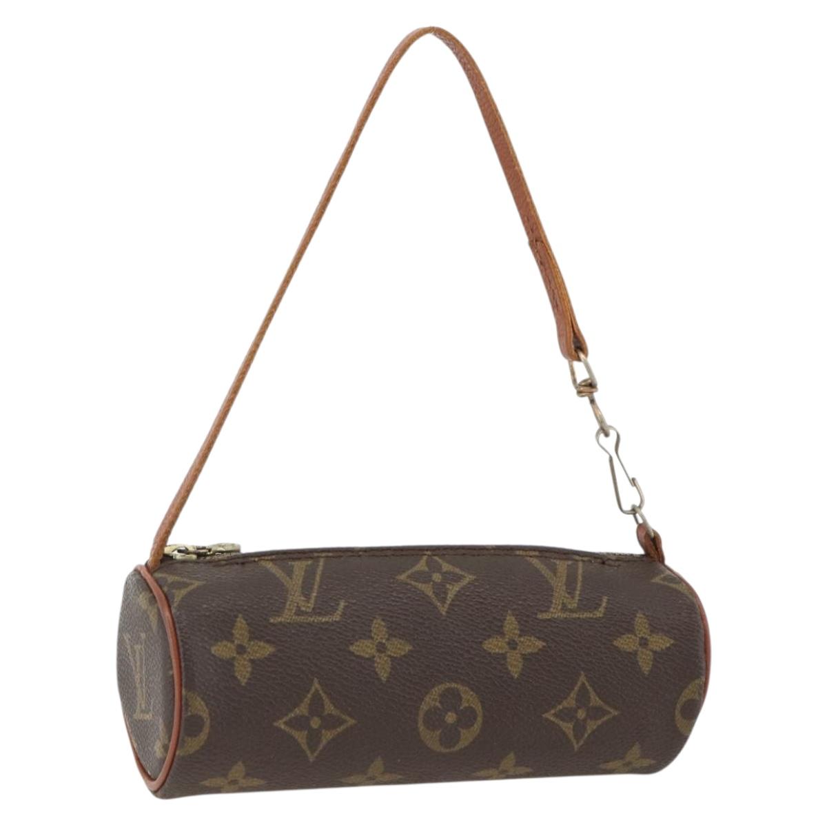 LOUIS VUITTON Monogram Papillon Pouch LV Auth 174151A
