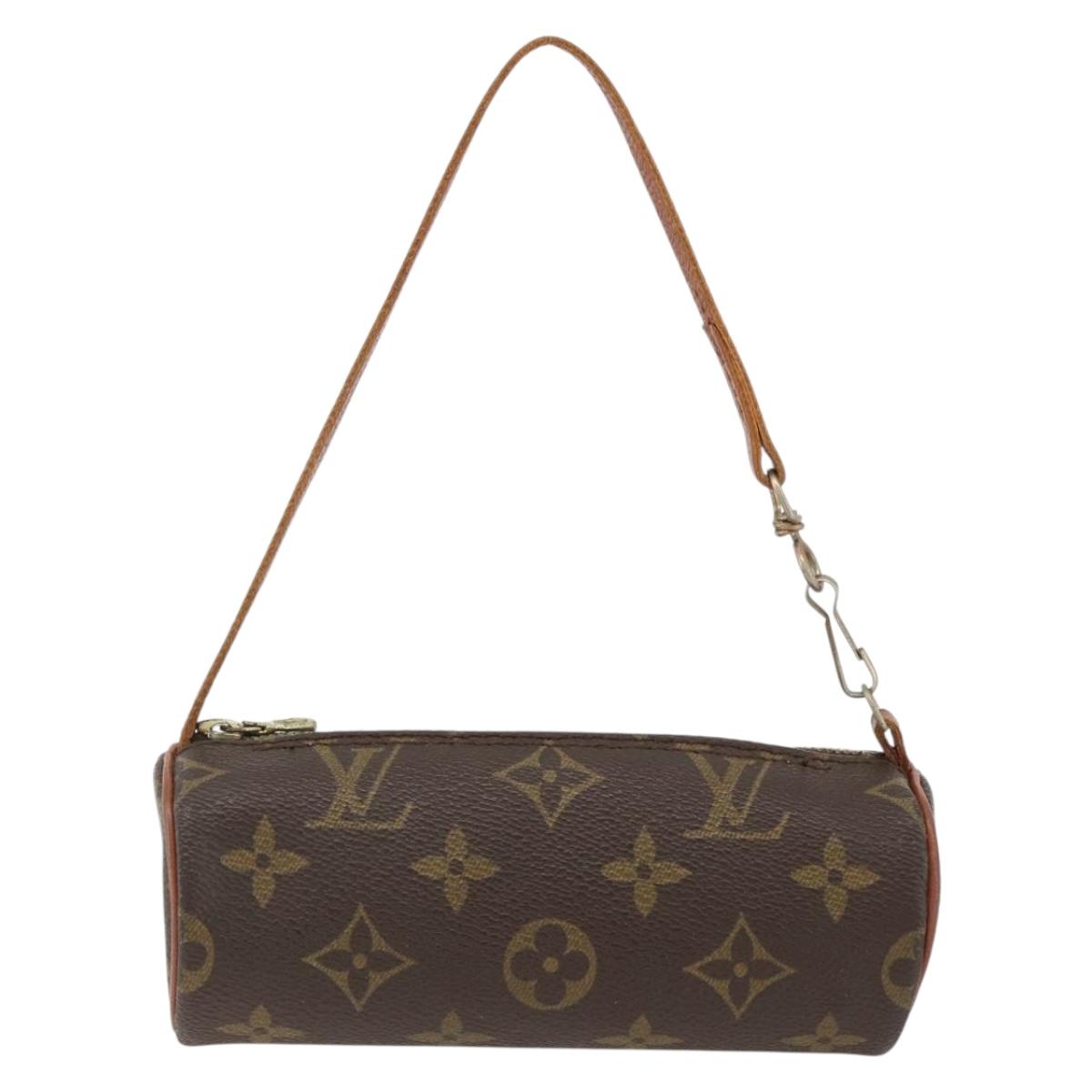 LOUIS VUITTON Monogram Papillon Pouch LV Auth 174151A