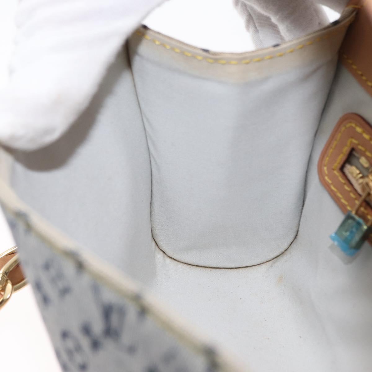 LOUIS VUITTON Monogram Mini Camille Chain Bag Blue M92002 Auth 174152SAV