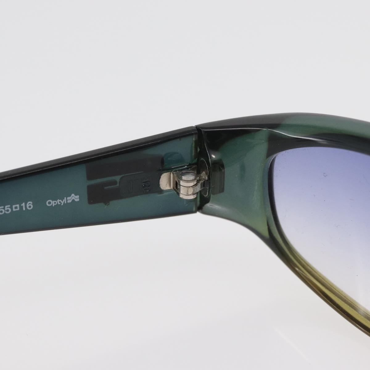 GUCCI Sunglasses plastic Green Auth 174164