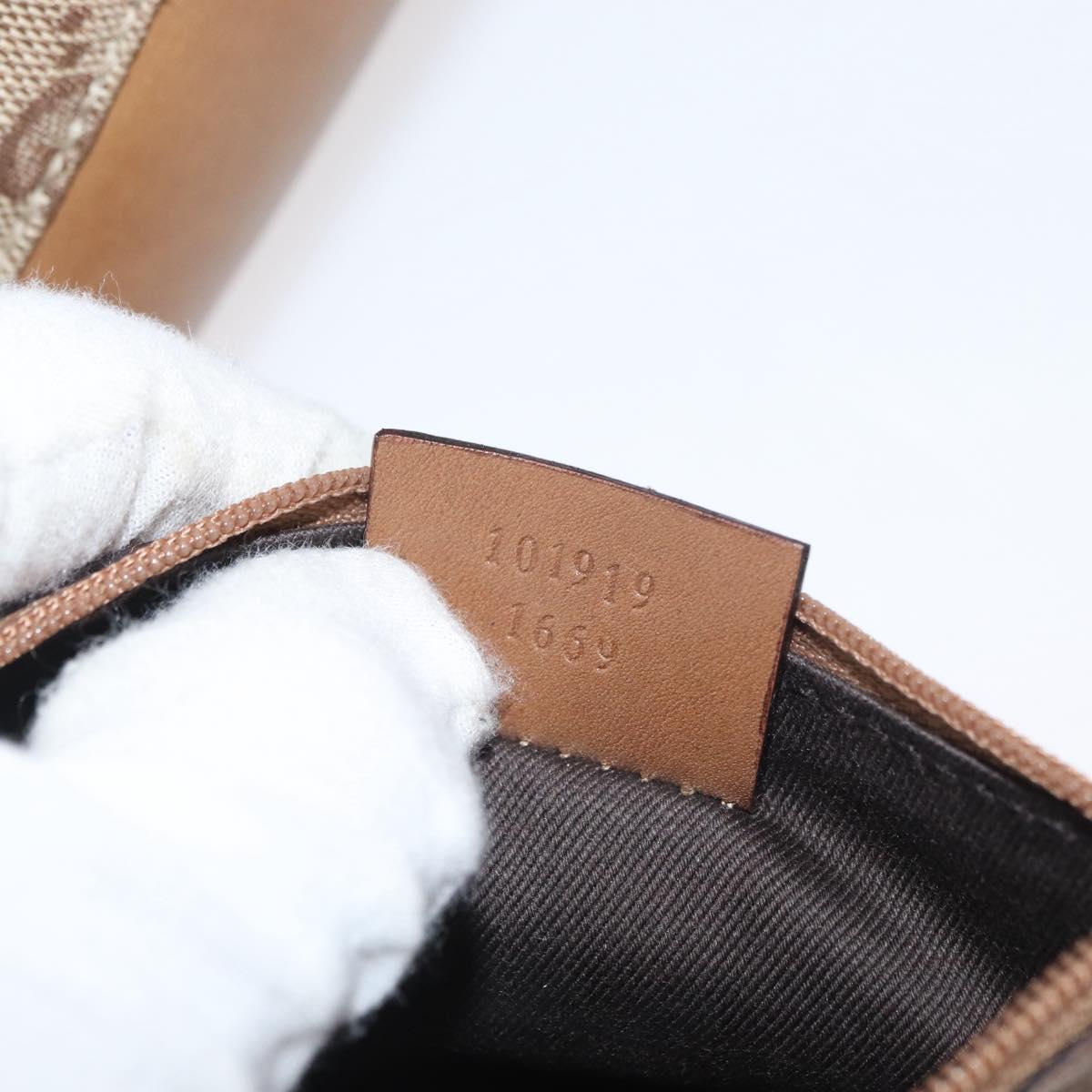 GUCCI GG Canvas Tote Bag Beige 101919 Auth 174183A