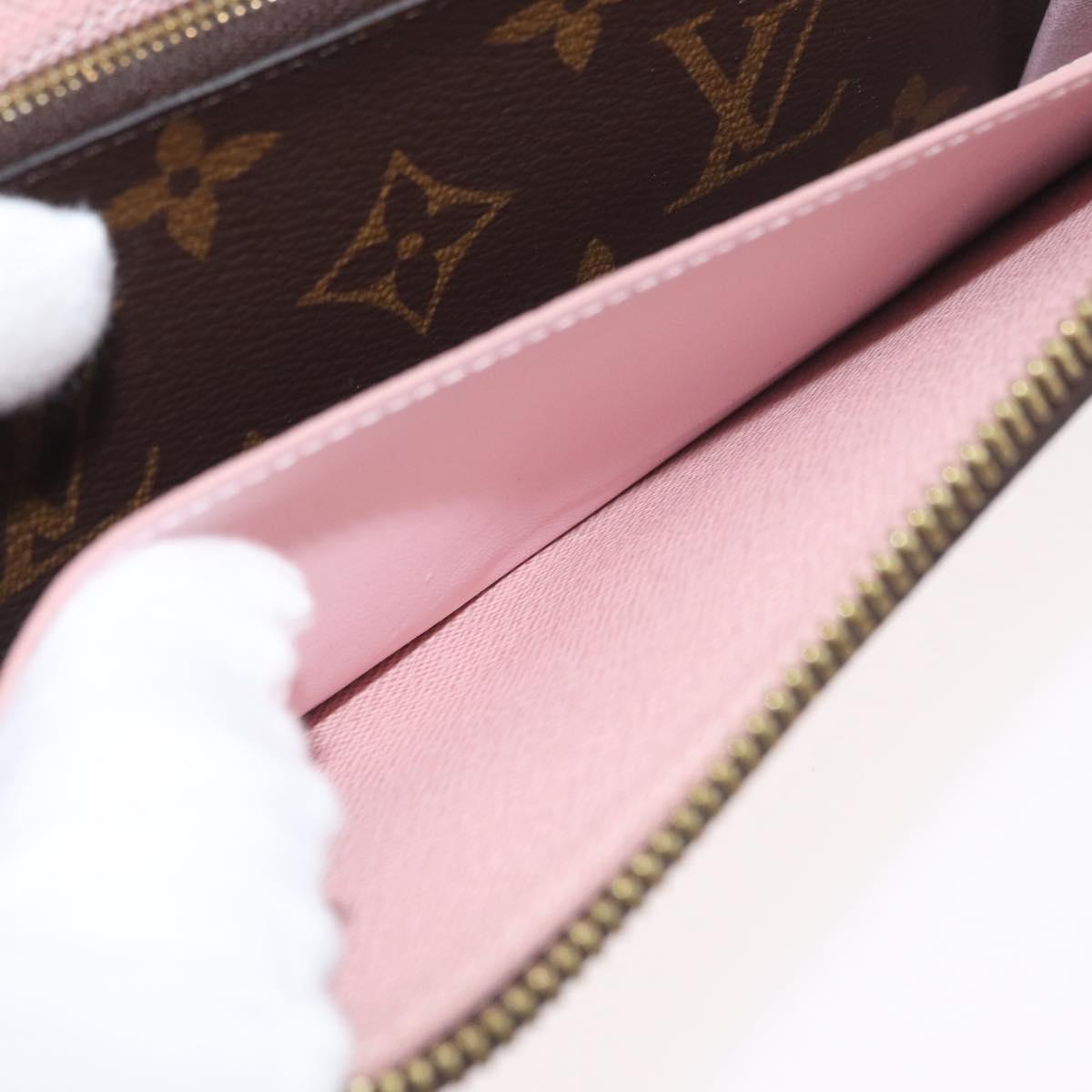 LOUIS VUITTON Monogram Portefeuille Clemence Long Wallet M68314 LV Auth 174300V