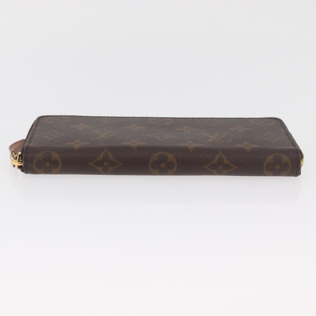 LOUIS VUITTON Monogram Portefeuille Clemence Long Wallet M68314 LV Auth 174300V