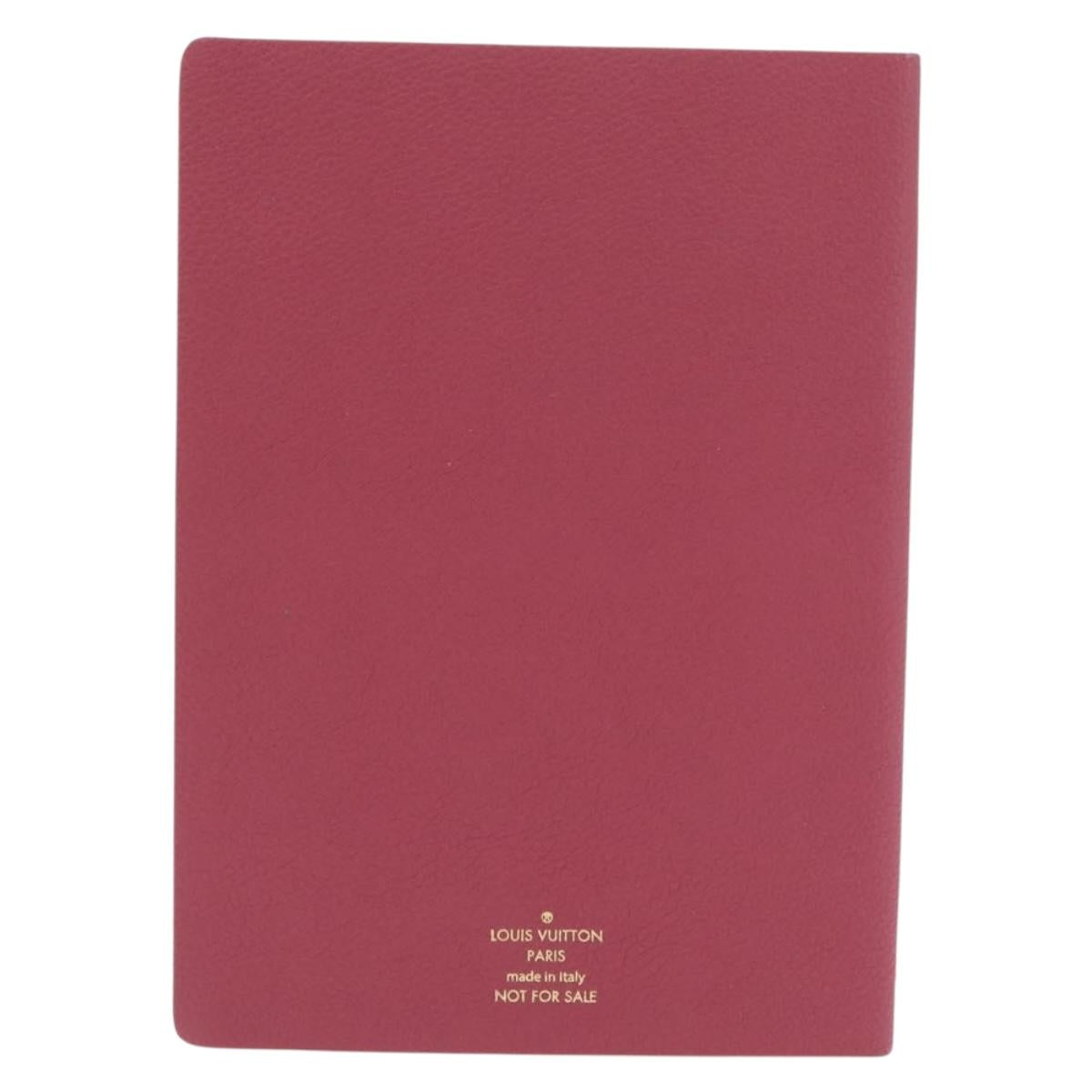 LOUIS VUITTON Monogram Vivienne Planner Pink LV Auth 174359M