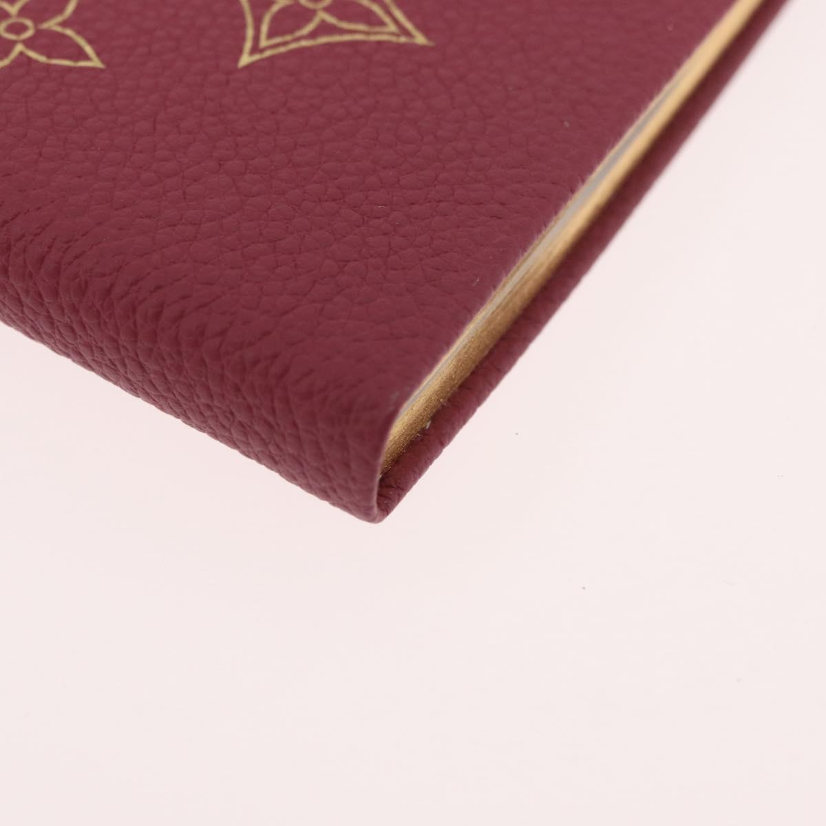 LOUIS VUITTON Monogram Vivienne Planner Pink LV Auth 174359M