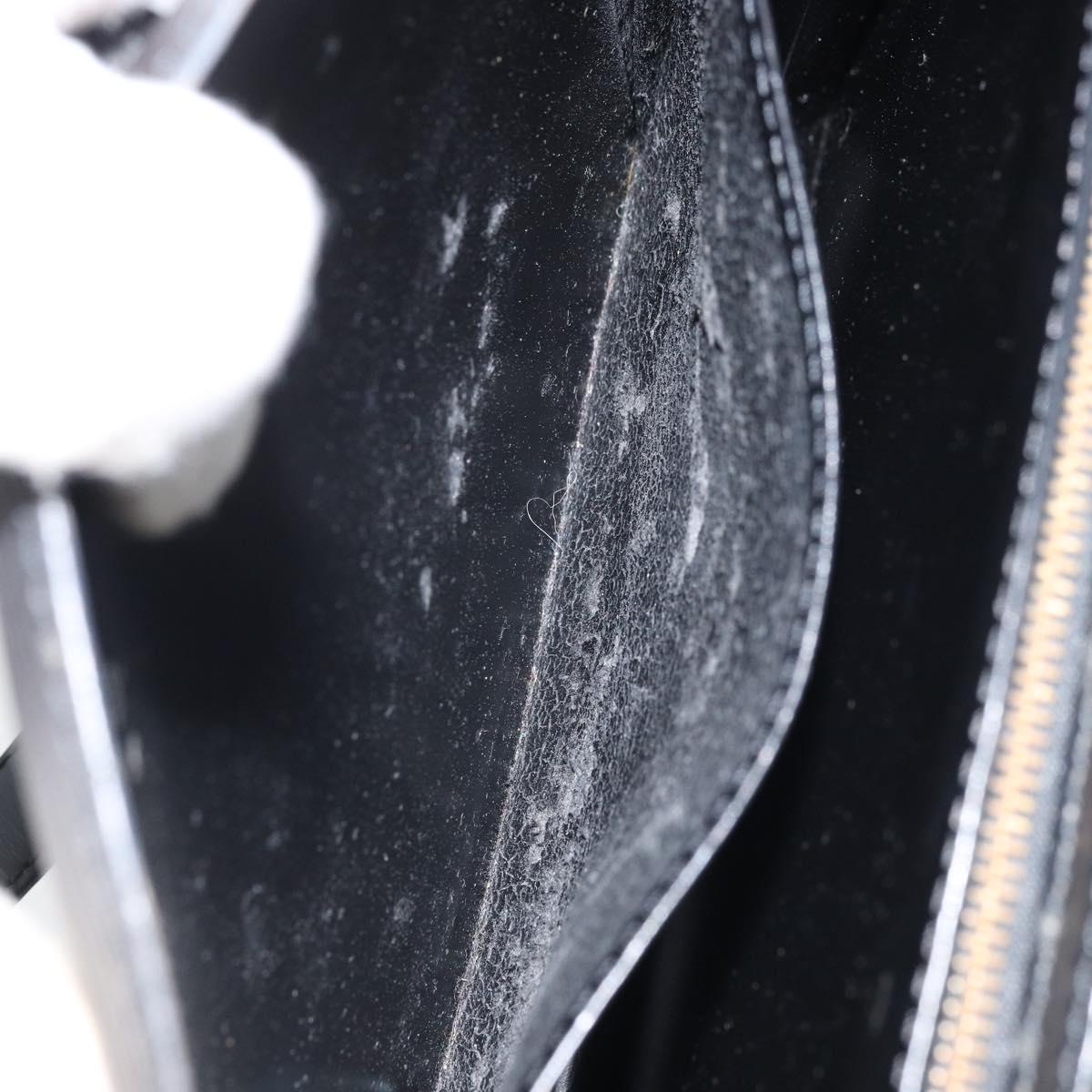 LOUIS VUITTON Epi Capuchin Shoulder Bag Black M52342 LV Auth 174442