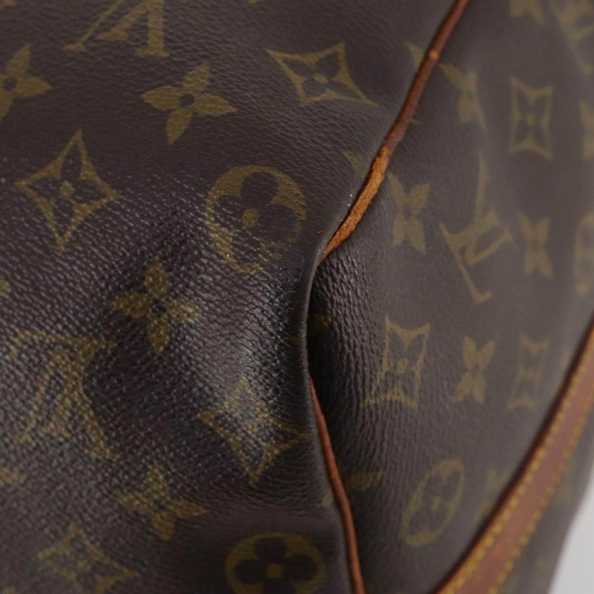 LOUIS VUITTON Monogram Keepall Bandouliere 50 Boston Bag M41416 LV Auth 174446