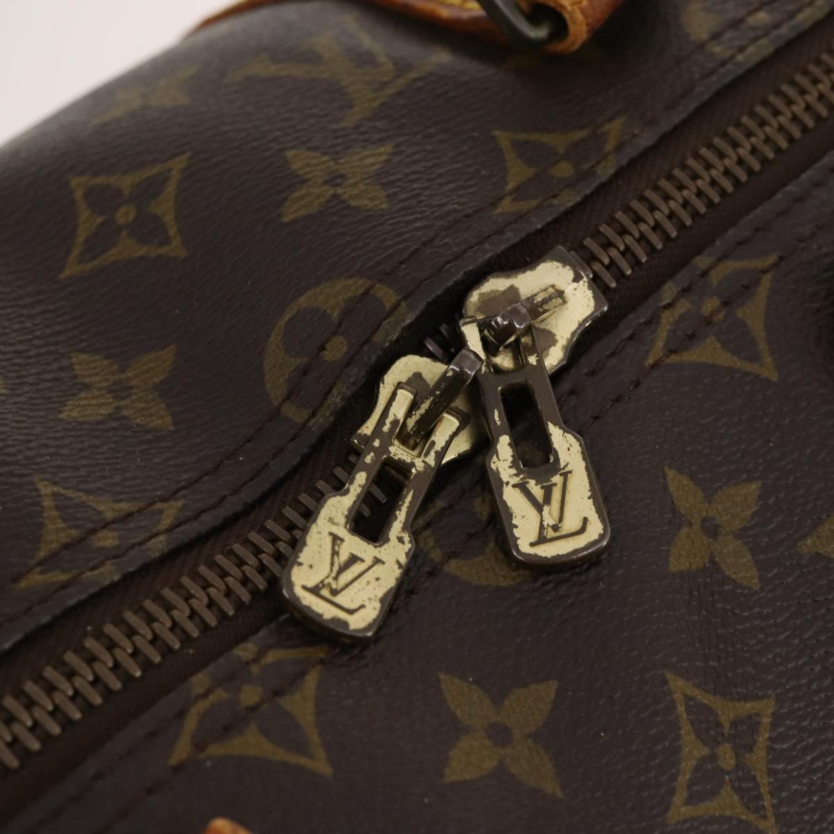 LOUIS VUITTON Monogram Keepall Bandouliere 50 Boston Bag M41416 LV Auth 174446