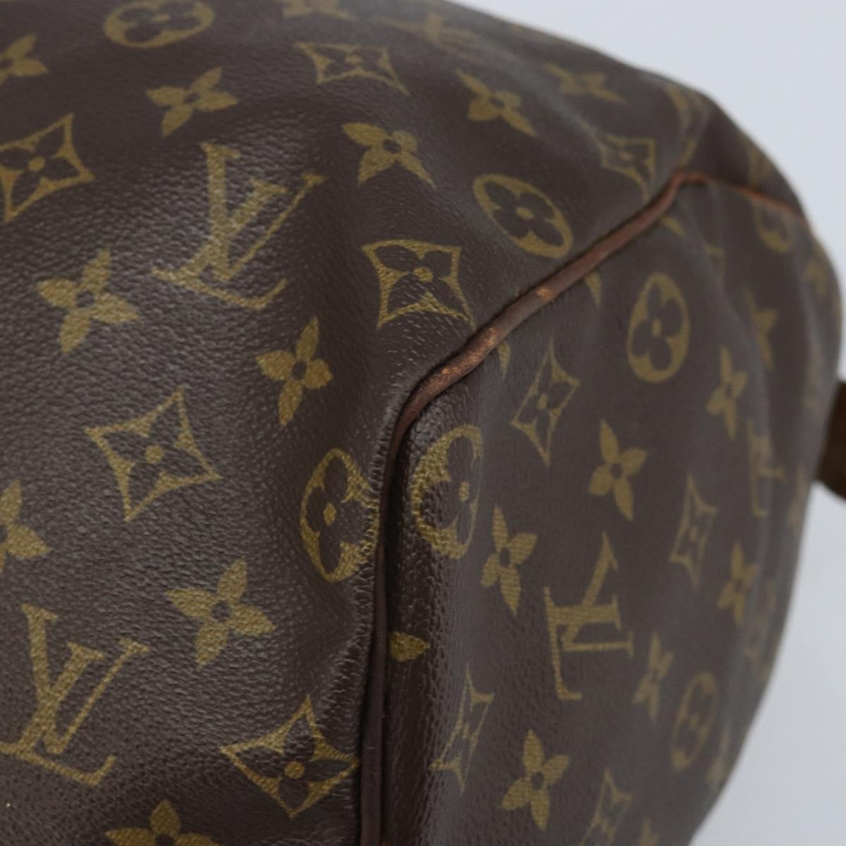 LOUIS VUITTON Monogram Speedy 40 Hand Bag M41522 LV Auth 174447