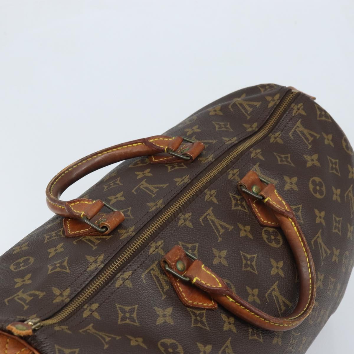 LOUIS VUITTON Monogram Speedy 40 Hand Bag M41522 LV Auth 174447