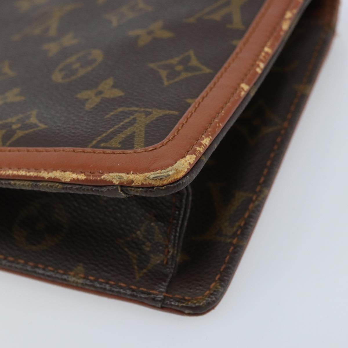 LOUIS VUITTON Monogram Pochette Dam GM Clutch Bag M51810 LV Auth 174449