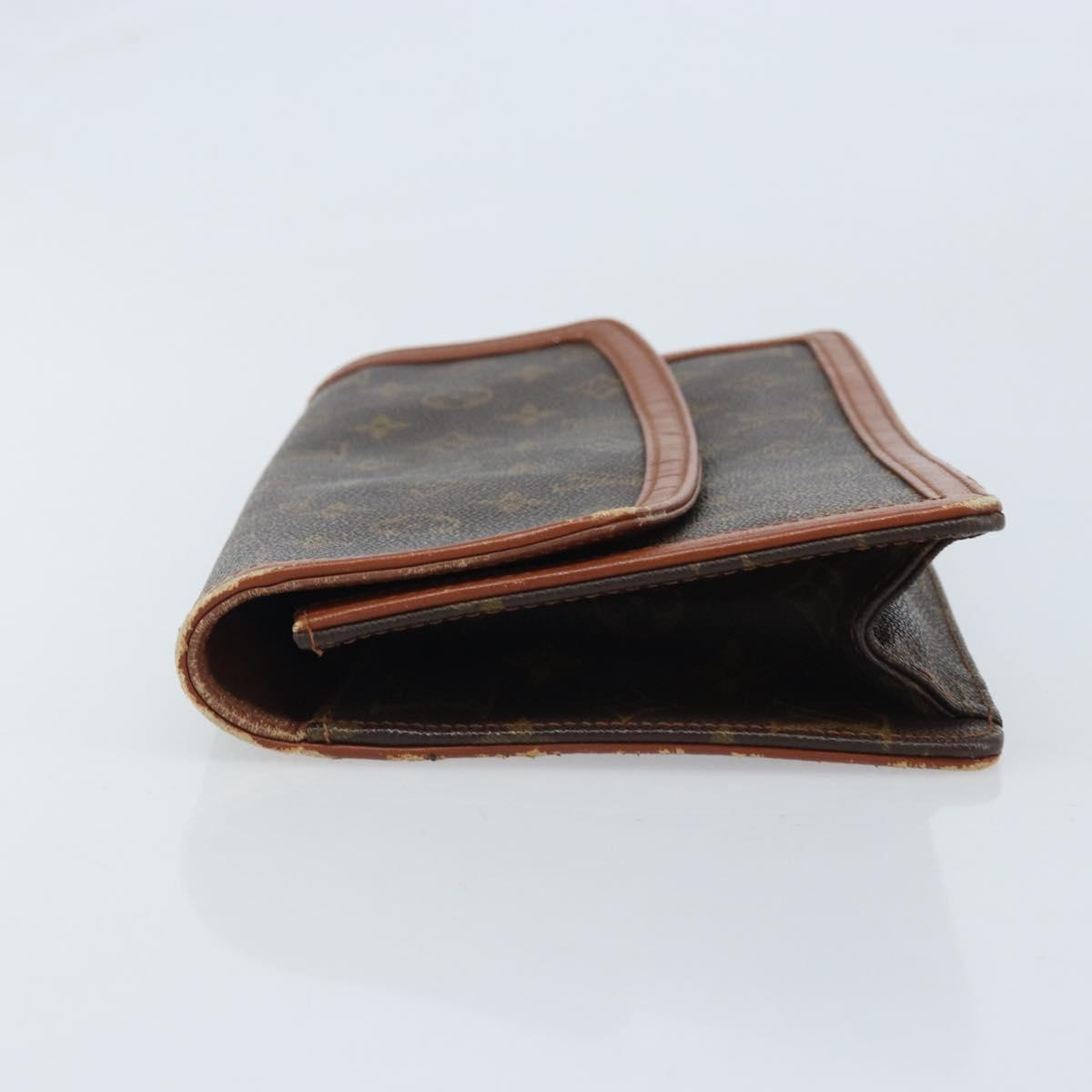 LOUIS VUITTON Monogram Pochette Dam GM Clutch Bag M51810 LV Auth 174449