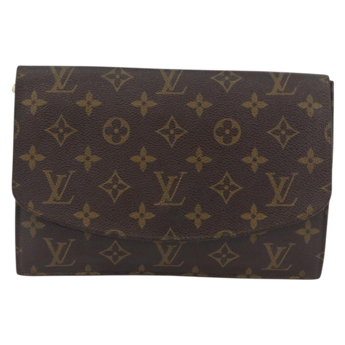 LOUIS VUITTON Monogram Pochette Rabat 23 Clutch Bag M51940 LV Auth 174451