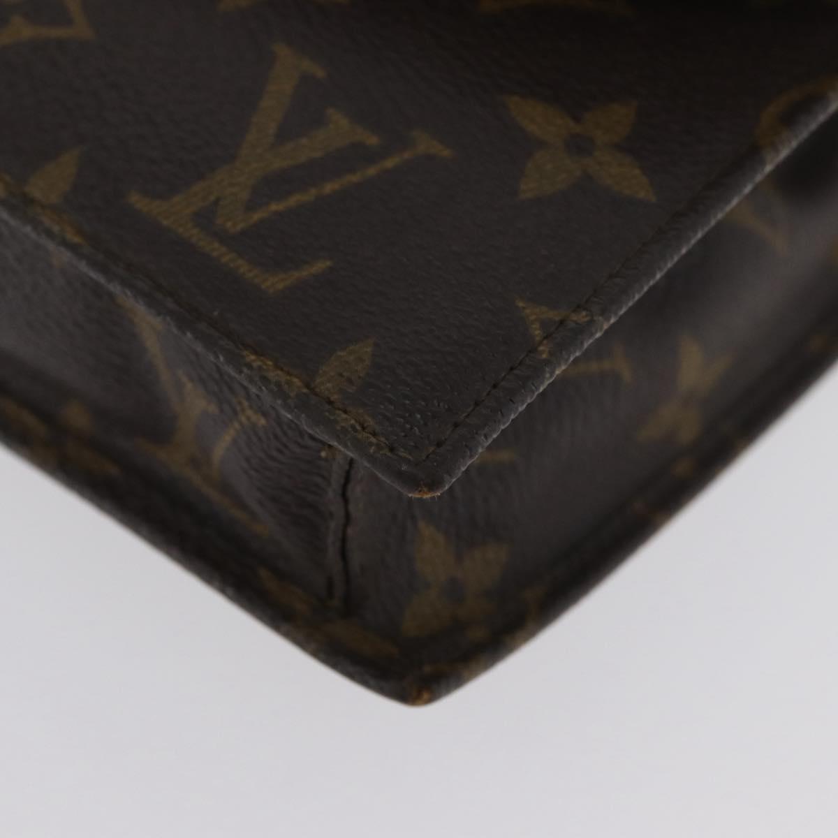 LOUIS VUITTON Monogram Pochette Rabat 23 Clutch Bag M51940 LV Auth 174451