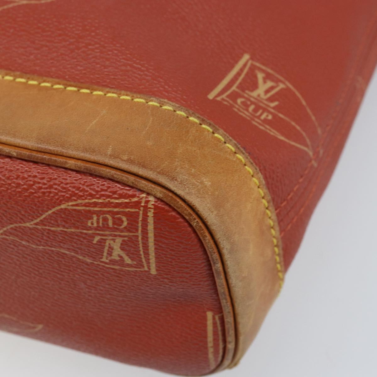 LOUIS VUITTON LV Cup Le Touke Shoulder Bag Red M80027 LV Auth 174480