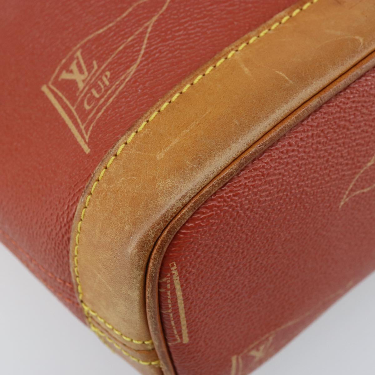 LOUIS VUITTON LV Cup Le Touke Shoulder Bag Red M80027 LV Auth 174480