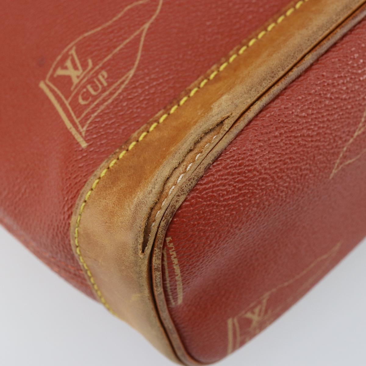 LOUIS VUITTON LV Cup Le Touke Shoulder Bag Red M80027 LV Auth 174480