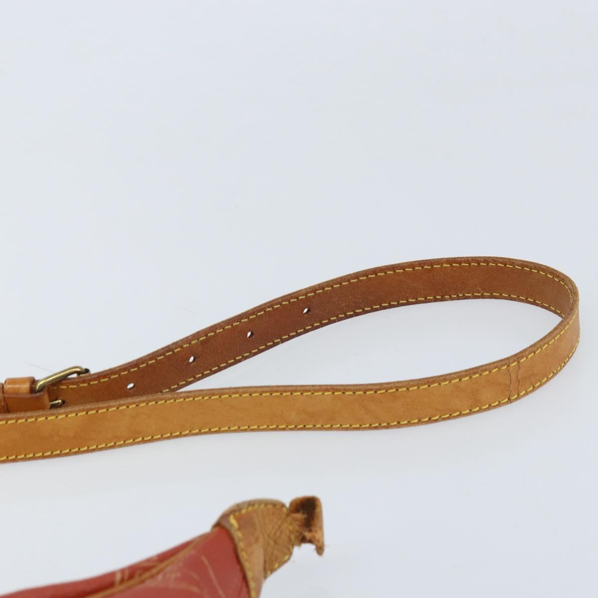 LOUIS VUITTON LV Cup Le Touke Shoulder Bag Red M80027 LV Auth 174480