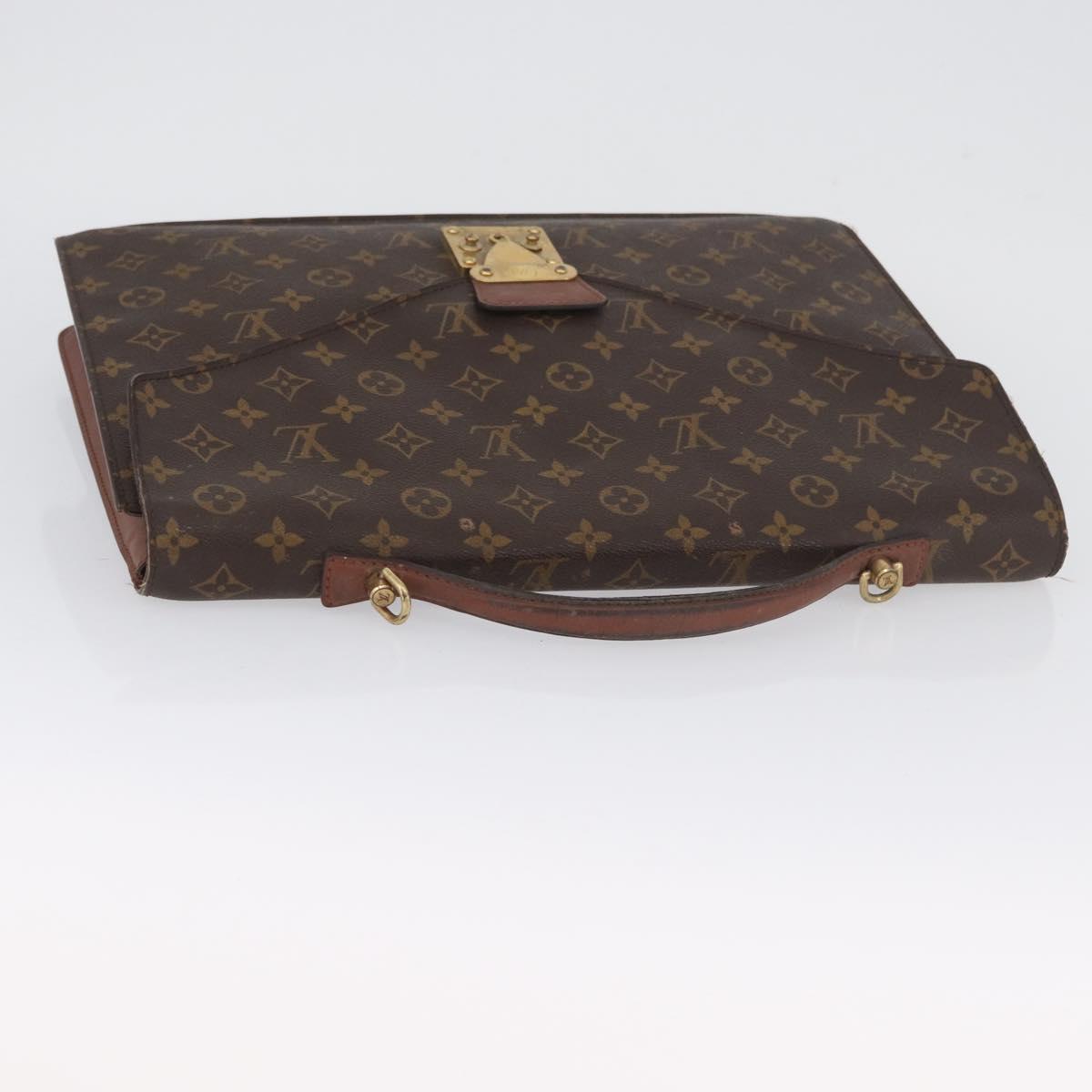LOUIS VUITTON Monogram Porte Documents Bandouliere Bag M53338 LV Auth 174496