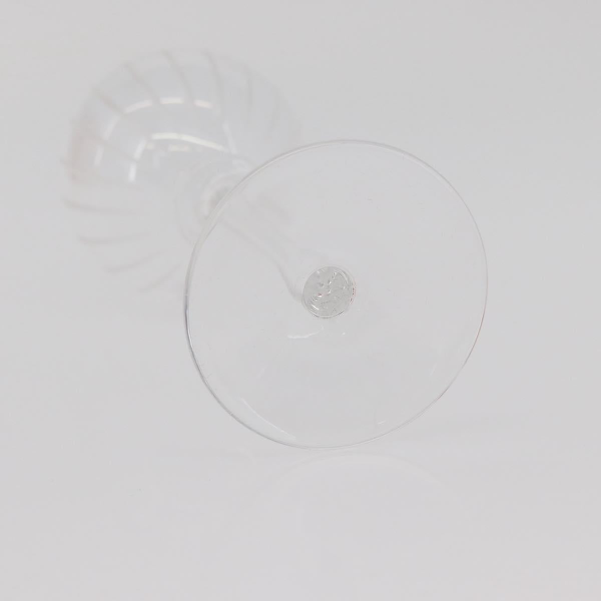 HERMES Fanfare Pair Of Wine Glasses Glass Clear Auth 174699M