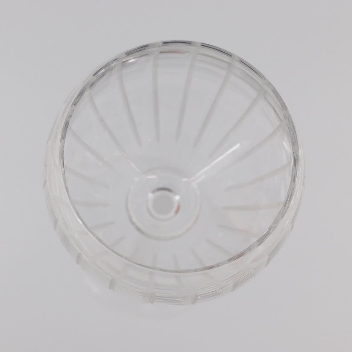 HERMES Fanfare Pair Of Wine Glasses Glass Clear Auth 174699M