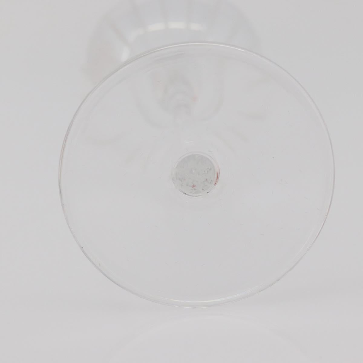 HERMES Fanfare Pair Of Wine Glasses Glass Clear Auth 174699M