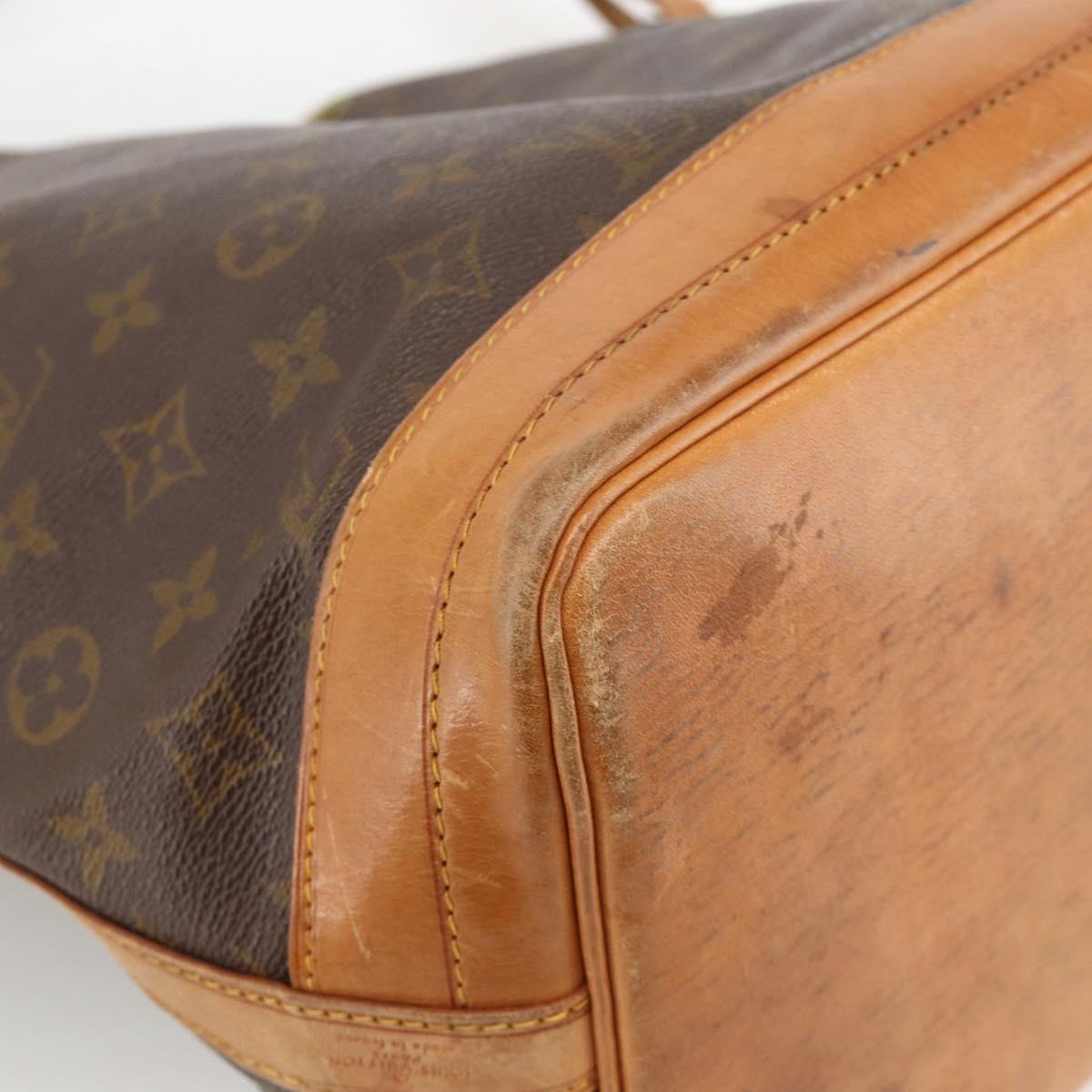 LOUIS VUITTON Monogram Noe Shoulder Bag Vintage M42224 LV Auth 174719