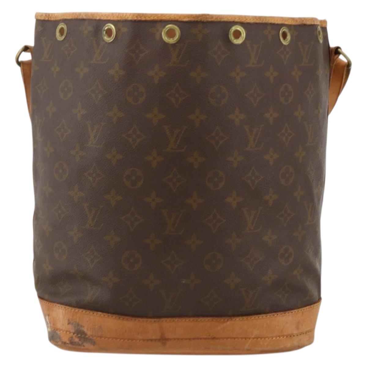 LOUIS VUITTON Monogram Noe Shoulder Bag Vintage M42224 LV Auth 174719