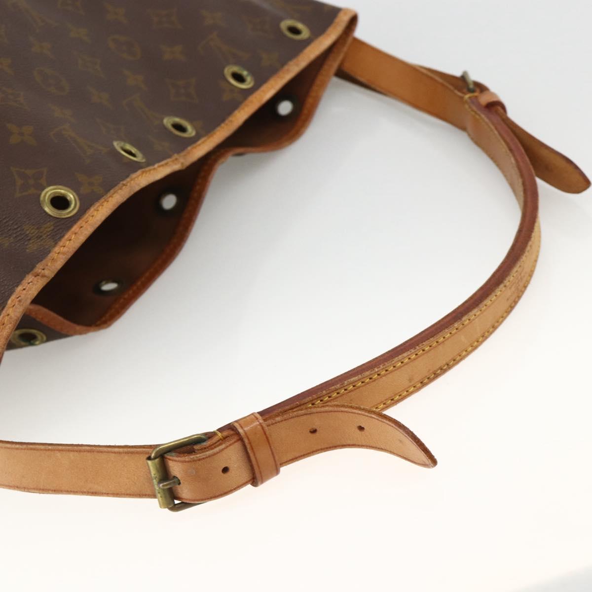 LOUIS VUITTON Monogram Noe Shoulder Bag Vintage M42224 LV Auth 174719