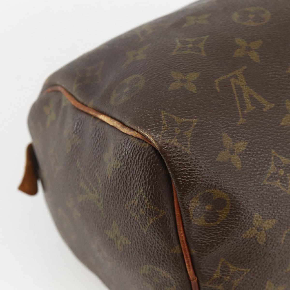 LOUIS VUITTON Monogram Speedy 25 Hand Bag M41528 LV Auth 174726