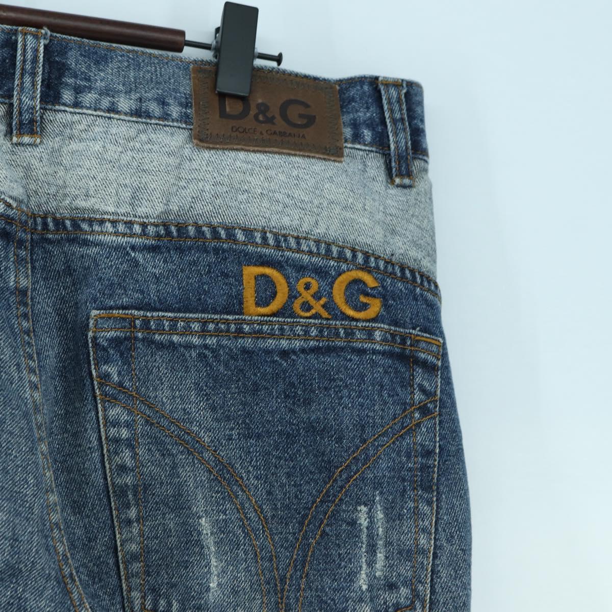 DOLCE&GABBANA Pants Denim Blue Auth 174762A