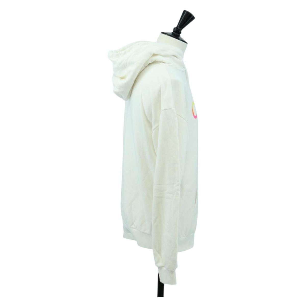 CELINE Hoody Cotton M White Auth 174768A