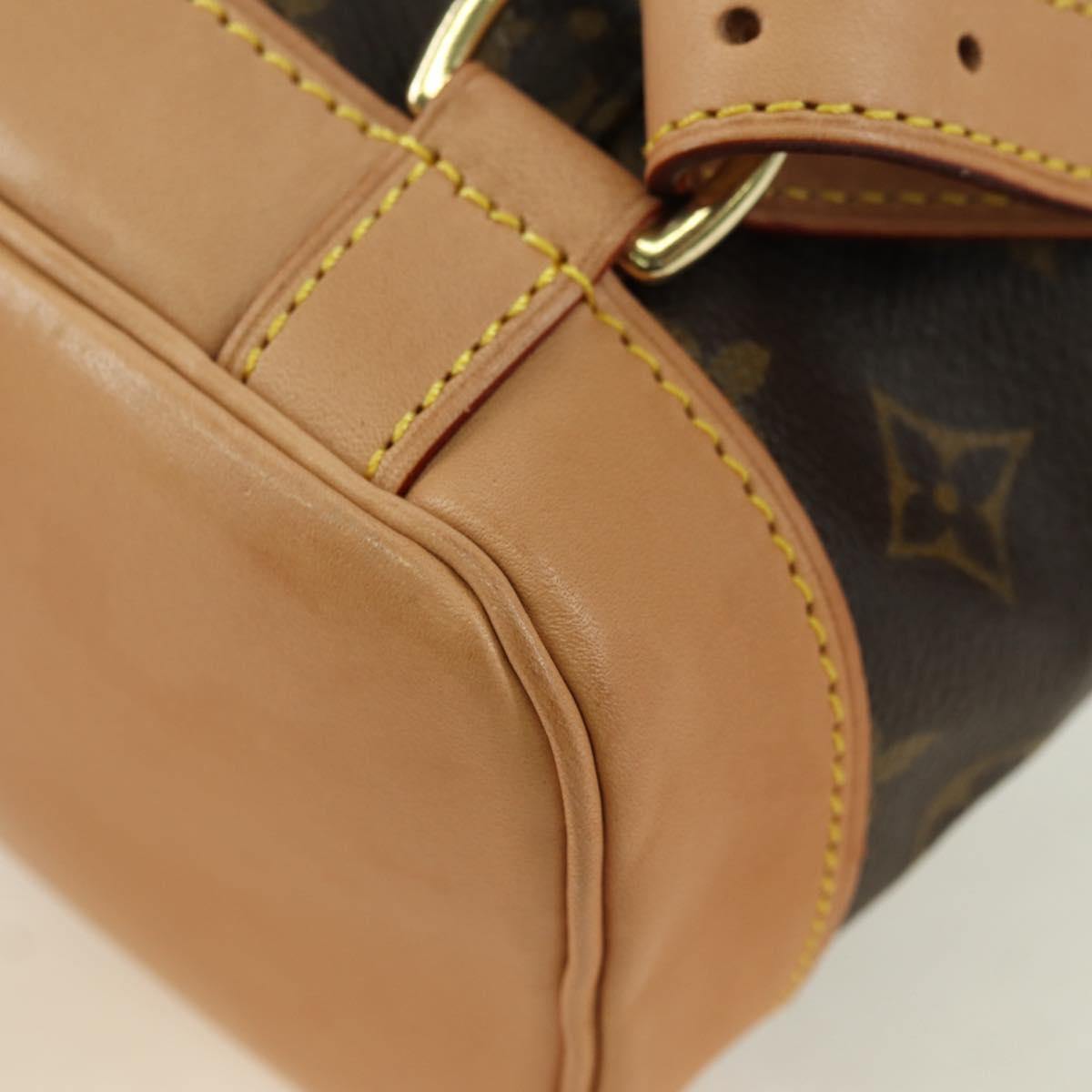 LOUIS VUITTON Monogram Montsouris MM Backpack M51136 LV Auth 174781SAV
