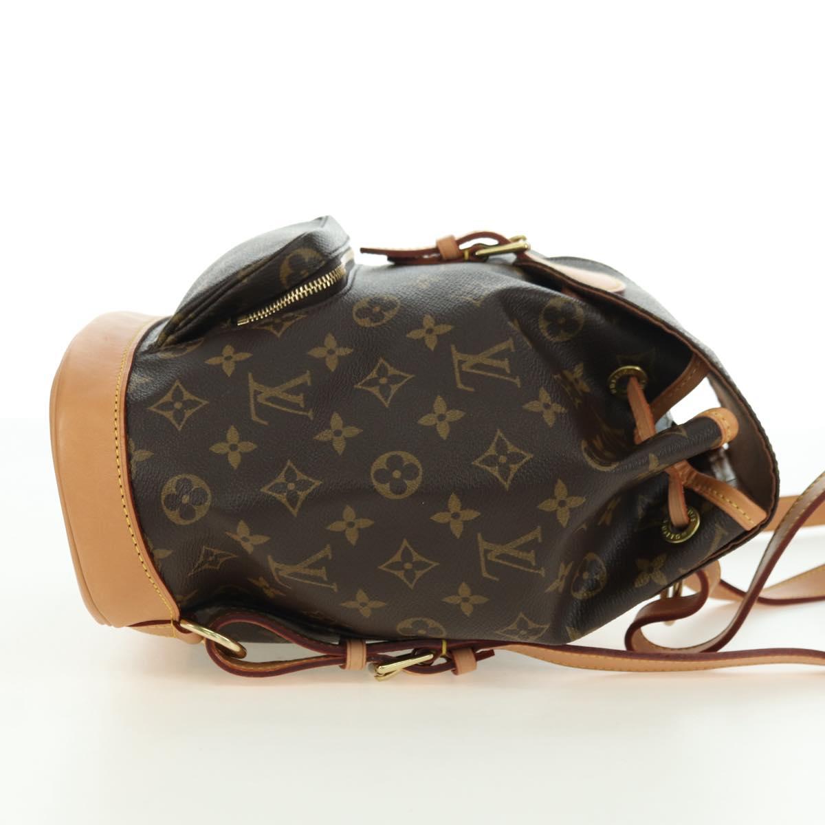 LOUIS VUITTON Monogram Montsouris MM Backpack M51136 LV Auth 174781SAV