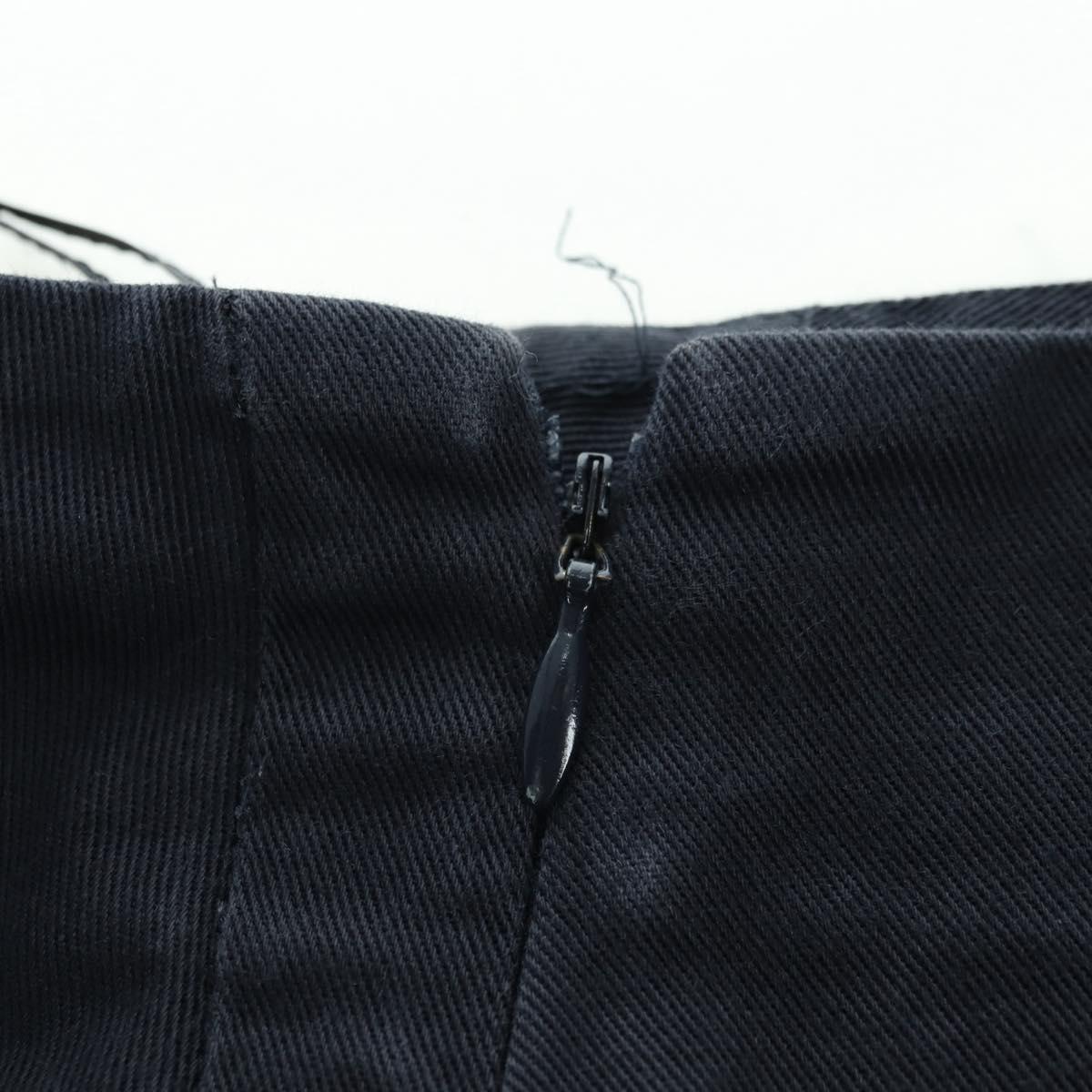 PRADA Skirt Cotton Navy Auth 174903A