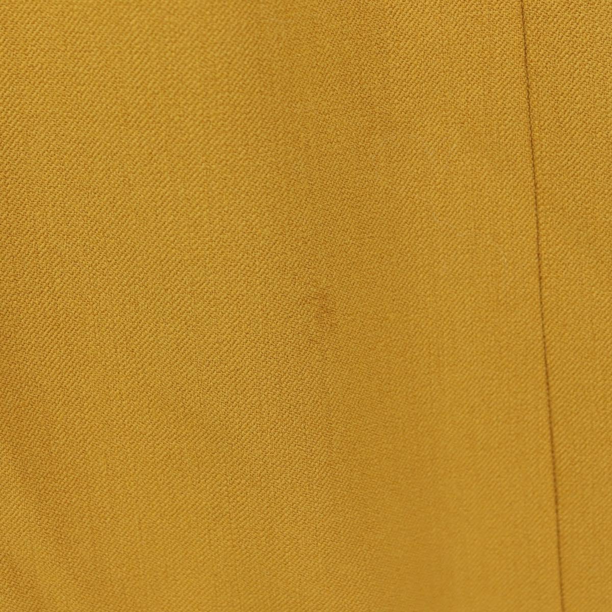 HERMES Skirt Wool Brown Auth 174904A