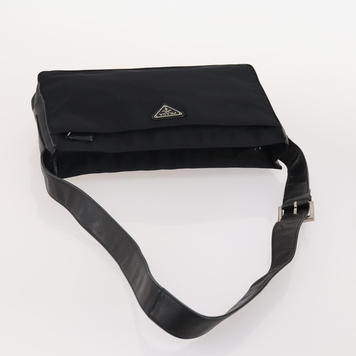 PRADA Shoulder Bag Nylon 5 Set Green Black pink Auth 174956