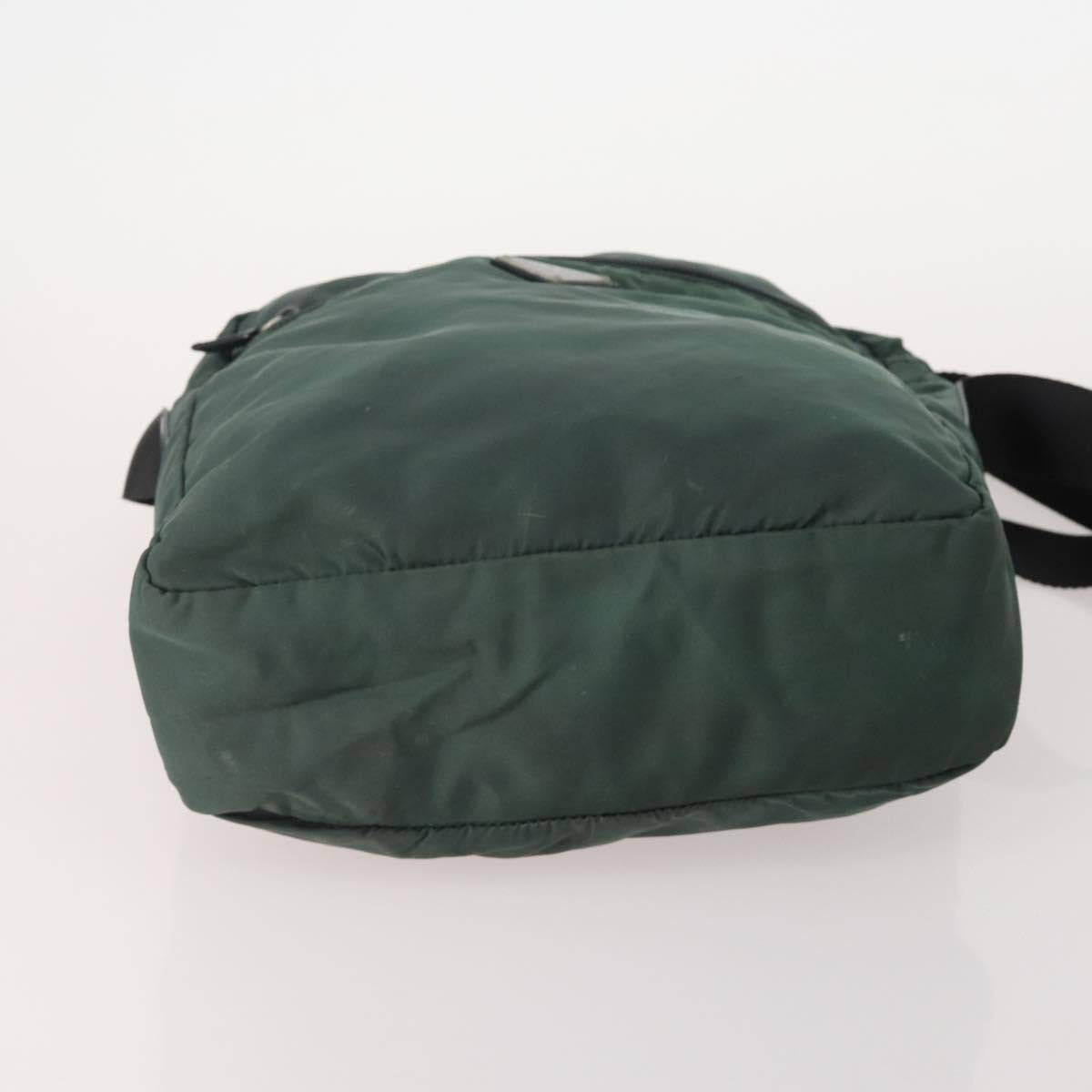 PRADA Shoulder Bag Nylon 5 Set Green Black pink Auth 174956