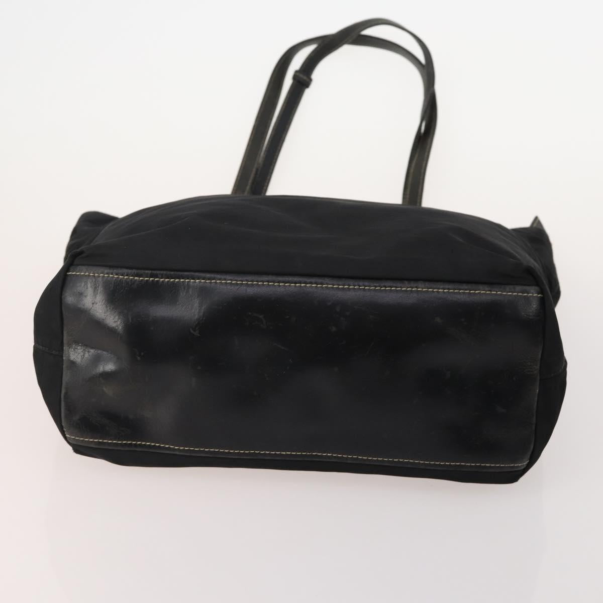 PRADA Hand Bag Nylon 5 Set Black Auth 174961